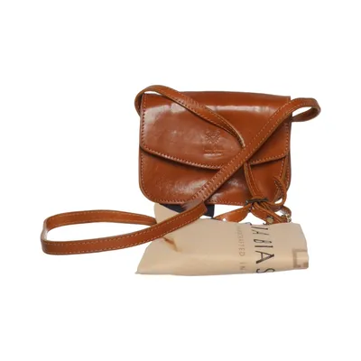 Shoulder-bag (Brown) from Lia Biassoni Leather