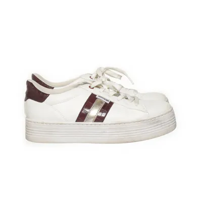 Sneakers (Vit, Röd, Guldfärgad) från Refresh