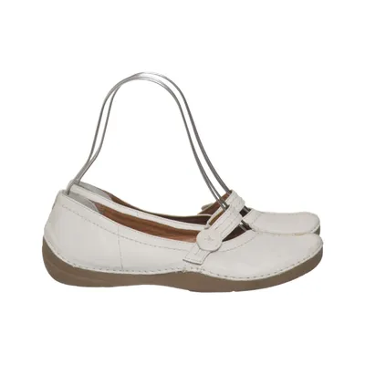 Ballet flats (White) from Softwalk Leather