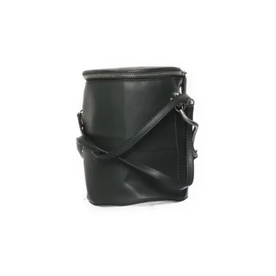 Axelremsväska (Grön) från Mango Skinnimitation