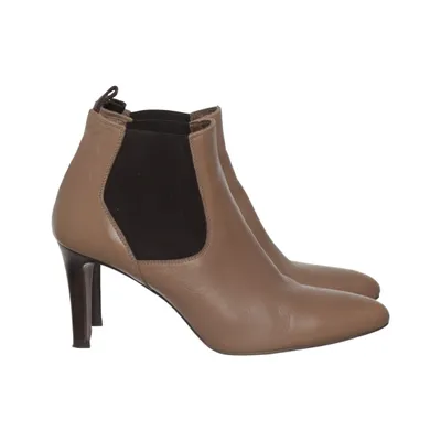 Bottes à talons (Beige) de Pedro Miralles