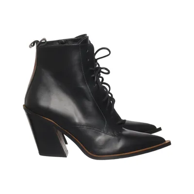 Bottes à talons (Noir) de ASOS Shoes Cuir