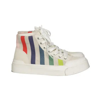 Canvas shoes (White, Multicolored) from Good News x H&M