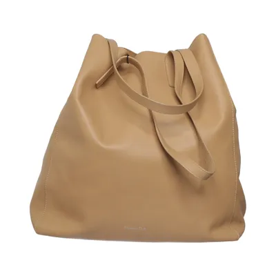 Sac à main (Beige) de Massimo Dutti Cuir