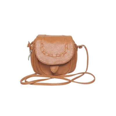 Axelremsväska (Brun) från Charlotte Russe Polyuretan