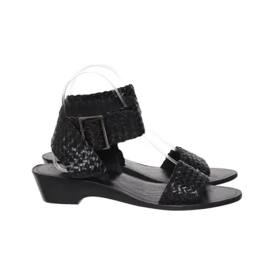 Sandalen (Zwart) van Scorett Leer