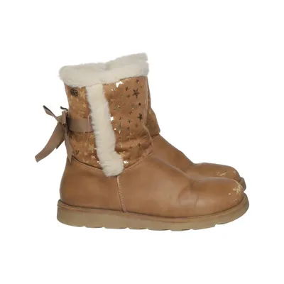 Bottines (Marron, Blanc, Or) de Indigo
