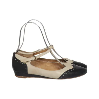 Ballet flats (Black, Beige) from Miz Mooz Leather
