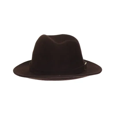 Fedorahatt (Brun) från WE Fashion Ull