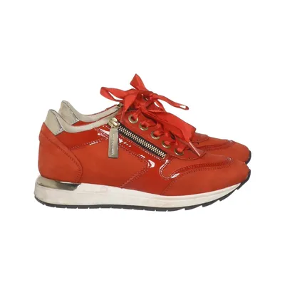 Baskets (Rouge) de DLSport Cuir