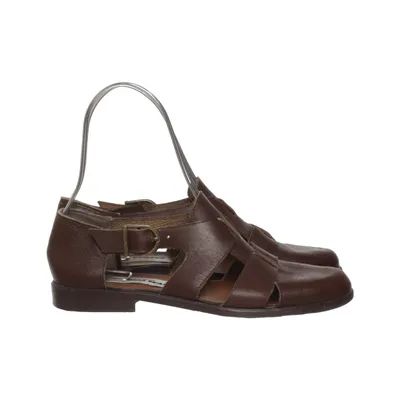Sandals (Brown) from Ten Points Leather