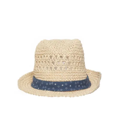 Fedora hoed (Beige) van Hilfiger Denim
