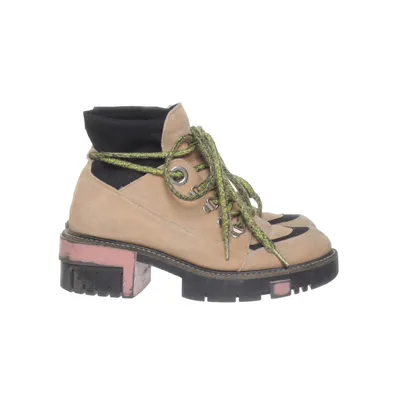 Snørestøvler (Beige, Flerfarvet) fra Zara Trafaluc