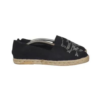 Espadrilles (Noir) de Kiwi Cuir