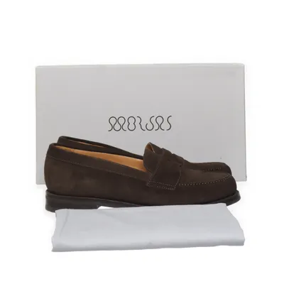 Loafers (Brown) from Morjas Suede