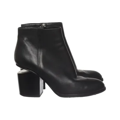 Bottes à talons (Noir) de Alexander Wang Cuir