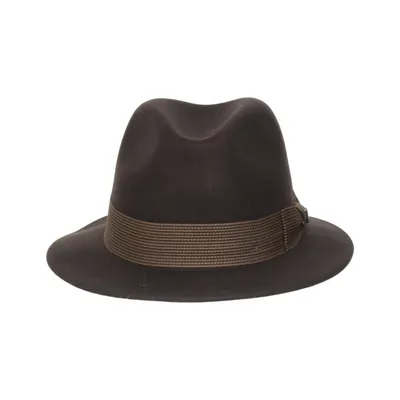 Chapeau Fedora (Marron) de Brixton Laine
