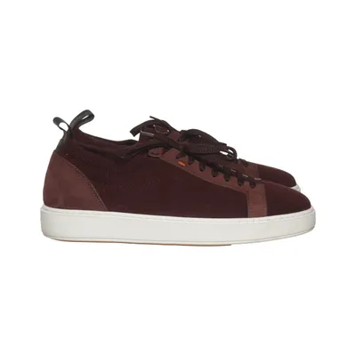 Baskets (Violet, Orange) de Santoni