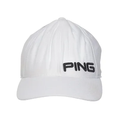 Honkbalpet (Wit) van Ping Polyester