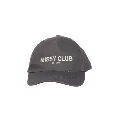 Baseball cap (Gray) from Missy Empire
