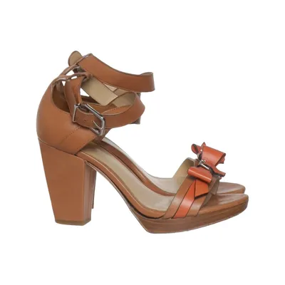 Sandaletten (Bruin, Rood) van Armani Collezioni Leer