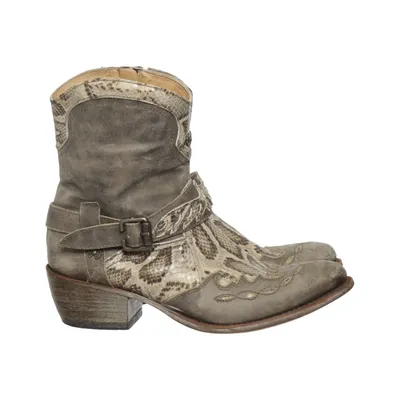 Enkellaarzen (Grijs, Beige, Meerkleurig) van Sancho Boots