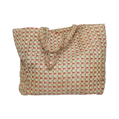 Beach bag (Beige, Multicolored) from Becksöndergaard Polyester