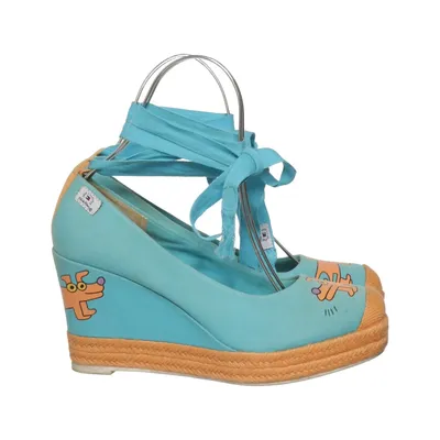 Chaussure compensées (Bleu, Multicolore) de Keith Haring