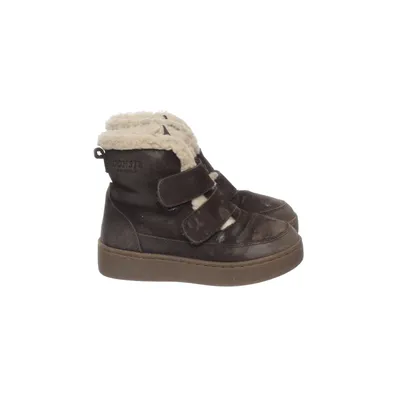 Laced boots (Brown) from Donsje Leather