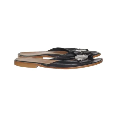 Mules (Noir) de Flattered x Michaela Forni Cuir