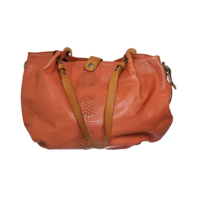 Schoudertas (Rood, Bruin) van Rehard Katoen, Leer, Polyester