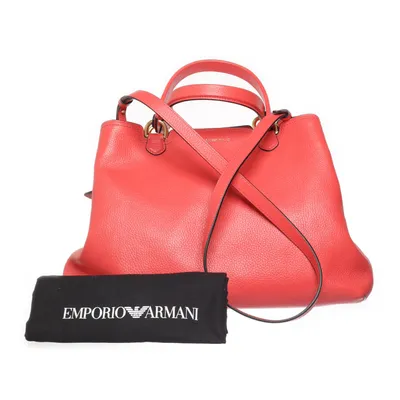 Axelremsväska (Röd) från Emporio Armani Skinn