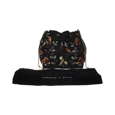 Sac à bandoulière (Noir, Multicolore) de Charles & Keith Polyester
