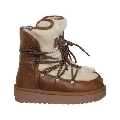 Laced boots (Brown, White) from D.Franklin