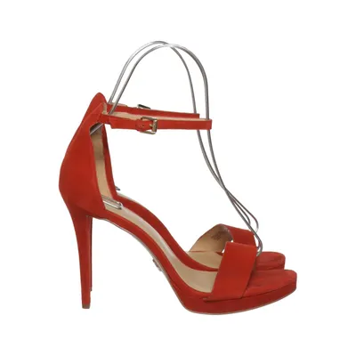 Sandales à talons hauts (Rouge) de Michael Kors Cuir