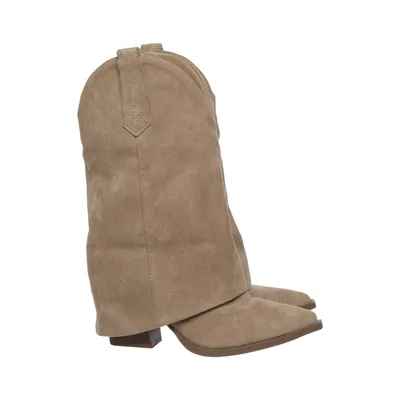 Cowboystøvler (Beige) fra Guts & Gusto Læder