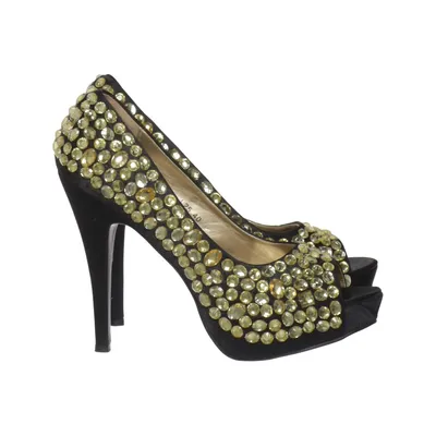 Pumps (Svart, Guldfärgad) från LYDC London