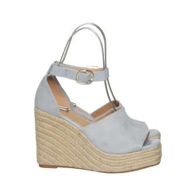 Chaussure compensées (Bleu) de Ideal Shoes