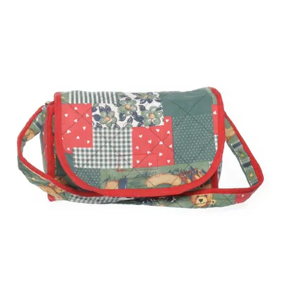 Shoulder-bag (Green, White, Red) from Hartan