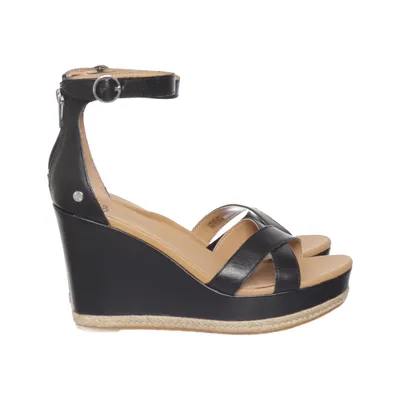 Chaussure compensées (Noir) de UGG Cuir