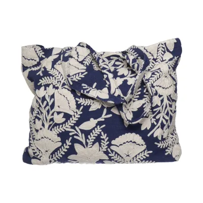 Sac de plage (Bleu, Beige) de Maison 123