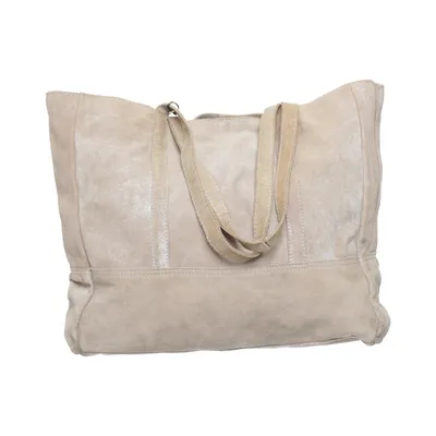Handväska (Beige) från Mango Skinn, Mocka