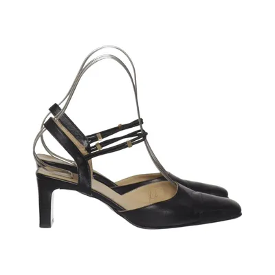 High heels (Black) from Jerns Leather
