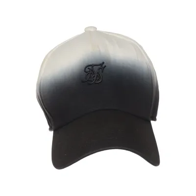 Baseballkasket (Sort, Hvid) fra SikSilk Bomuld