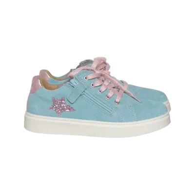 Sneakers (Blue, Pink) from Richter Leather