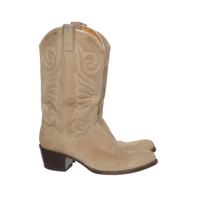 Cowboyboots (Beige) från Sendra Skinn