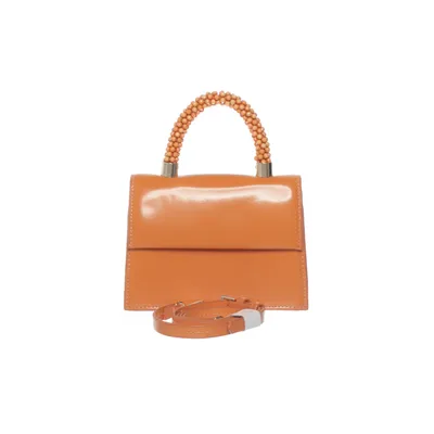 Schoudertas (Oranje) van Zara Imitatieleer