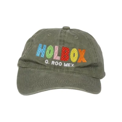 Baseball cap (Green, Multicolored) from Holbox