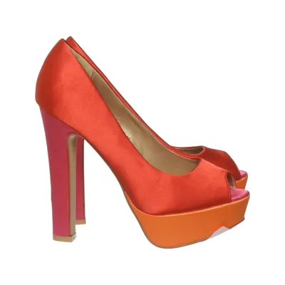 Pumps (Red, Multicolored) from Belle Women