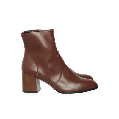Laarzen met hak (Bruin) van ASOS Design Imitatieleer